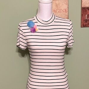 Forever 21 Short Sleeve Top - Embellished by Hand, Size L